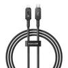 BASEUS Cable Topo C A Lightning Irrompible de 20W (2 metros) - Negro